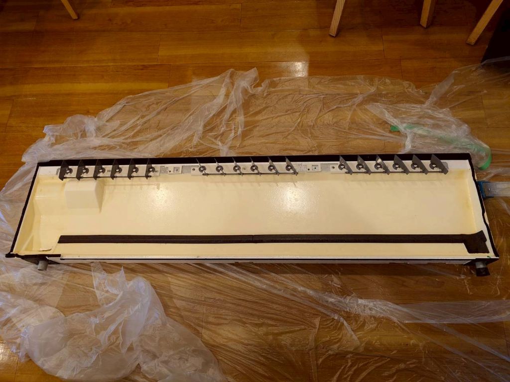 清掃後のドレンパン